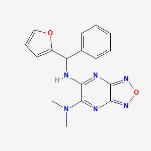 N'-[2-furyl(phenyl)methyl]-N,N-dimethyl[1,2,5]oxadiazolo[3,4-b]pyrazine-5,6-diamine
