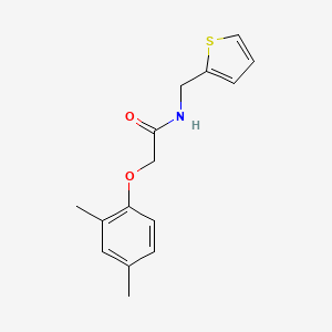 2-(2,4-dimethylphenoxy)-N-(2-thienylmethyl)acetamide