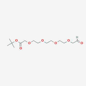 molecular formula C14H26O7 B605283 Ald-CH2-PEG4-CH2CO2tBu CAS No. 2100306-54-3