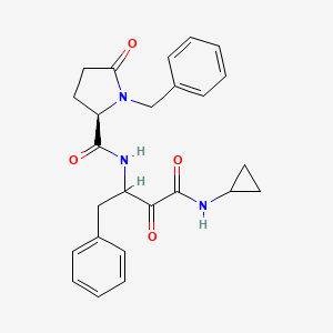 molecular formula C25H27N3O4 B605308 Alicapistat CAS No. 1254698-46-8