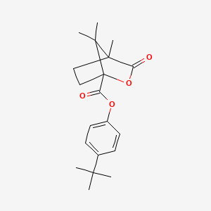 (4-Tert-butylphenyl) 4,7,7-trimethyl-3-oxo-2-oxabicyclo[2.2.1]heptane-1-carboxylate