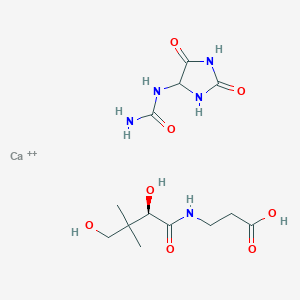 molecular formula C13H23CaN5O82 B605318 尿囊素泛酸钙 CAS No. 4207-41-4