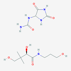 molecular formula C13H25N5O7 B605320 尿囊素泛醇 CAS No. 565227-55-6
