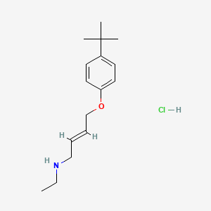 [4-(4-tert-butylphenoxy)but-2-en-1-yl]ethylamine hydrochloride