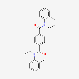 N,N'-diethyl-N,N'-bis(2-methylphenyl)terephthalamide