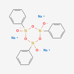 trisodium 2,4,6-triphenyl-1,3,5,2,4,6-trioxatrisilinane-2,4,6-triolate