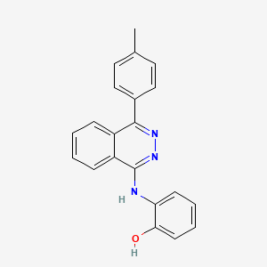 2-{[4-(4-methylphenyl)-1-phthalazinyl]amino}phenol