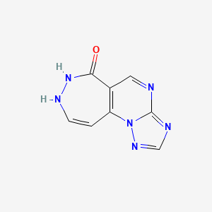 8H-[1,2,4]triazolo[5',1':2,3]pyrimido[5,4-d][1,2]diazepin-6-ol