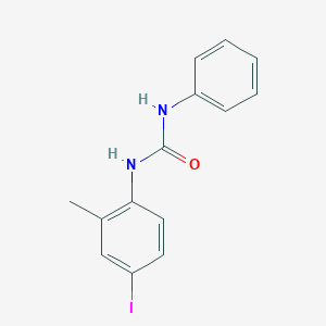molecular formula C14H13IN2O B6053896 N-(4-iodo-2-methylphenyl)-N'-phenylurea 