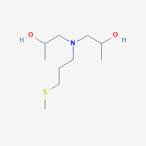 molecular formula C10H23NO2S B6054093 1,1'-{[3-(methylthio)propyl]imino}di(2-propanol) 