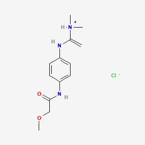molecular formula C13H20ClN3O2 B605423 盐酸阿米丹特 CAS No. 69884-15-7