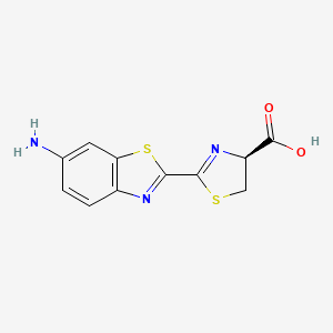 molecular formula C11H9N3O2S2 B605428 氨基萤光素 CAS No. 161055-47-6