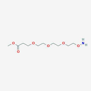molecular formula C10H21NO6 B605435 Aminooxy-PEG3-methyl ester CAS No. 2086689-03-2
