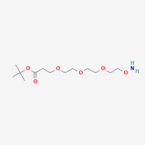 molecular formula C13H27NO6 B605438 氨基氧基-PEG3-叔丁酯 CAS No. 1835759-72-2