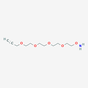 molecular formula C11H21NO5 B605443 Aminooxy-PEG4-Propargyl CAS No. 1835759-78-8