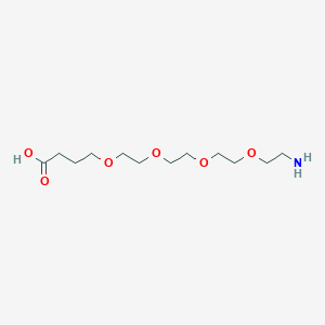 molecular formula C12H25NO6 B605461 氨基-PEG4-(CH2)3CO2H CAS No. 144598-03-8