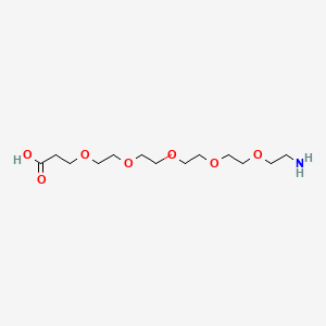 B605464 Amino-PEG5-acid CAS No. 1191078-74-6