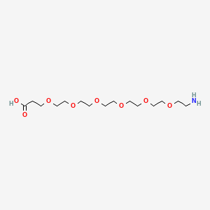 molecular formula C15H31NO8 B605466 1-氨基-3,6,9,12,15,18-六氧杂廿一烷-21-酸 CAS No. 905954-28-1