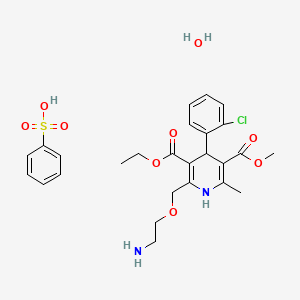 B605484 Amlodipine besylate monohydrate CAS No. 532929-67-2