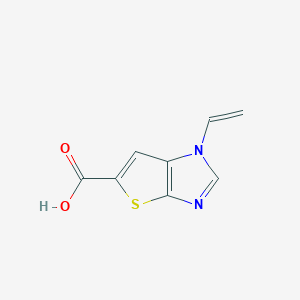 1-Ethenylthieno[2,3-d]imidazole-5-carboxylic acid
