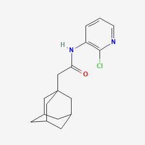 molecular formula C17H21ClN2O B6055116 2-(1-adamantyl)-N-(2-chloro-3-pyridinyl)acetamide 