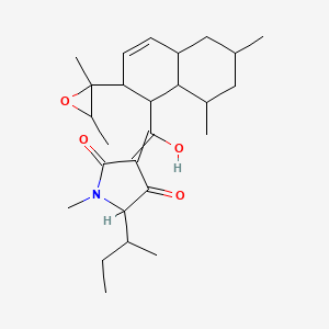 molecular formula C26H39NO4 B605518 抗生素 PF 1052 CAS No. 147317-15-5