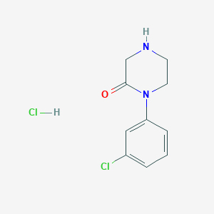 1-(3-chlorophenyl)piperazin-2-one Hydrochloride