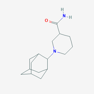 molecular formula C16H26N2O B6055483 1-(2-adamantyl)-3-piperidinecarboxamide 