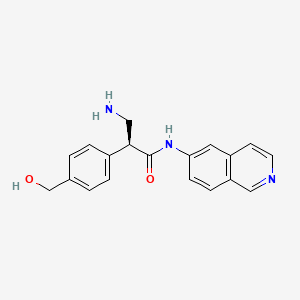 molecular formula C19H19N3O2 B605557 AR-13324 M1 代谢物 CAS No. 1254032-16-0