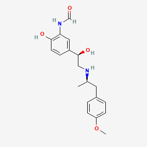 molecular formula C23H28N2O8 B605568 Arformoterol CAS No. 1254575-18-2
