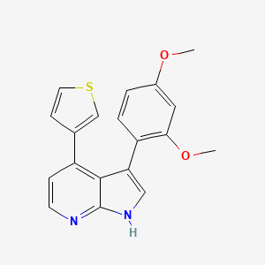 molecular formula C19H16N2O2S B605584 ARN-3236 CAS No. 1613710-01-2