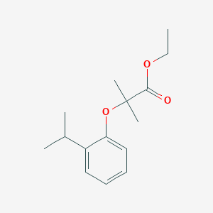 ethyl 2-(2-isopropylphenoxy)-2-methylpropanoate