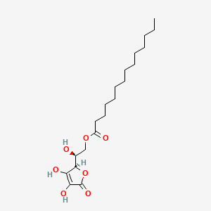 molecular formula C20H34O7 B605624 Ascorbyl myristate CAS No. 33425-76-2