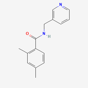 molecular formula C15H16N2O B6056474 2,4-dimethyl-N-(3-pyridinylmethyl)benzamide 