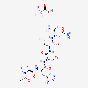 molecular formula C25H36F3N9O10S B605673 ATN-161 (trifluoroacetate salt) CAS No. 904763-27-5