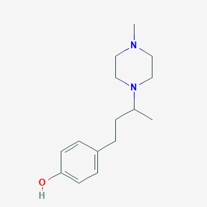 4-[3-(4-methyl-1-piperazinyl)butyl]phenol