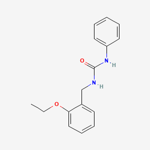 molecular formula C16H18N2O2 B6057015 N-(2-ethoxybenzyl)-N'-phenylurea 