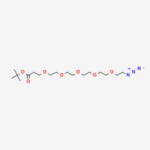 molecular formula C17H33N3O7 B605797 Azide-PEG5-t-butyl ester CAS No. 1415800-41-7