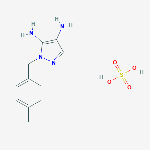 B060585 4-Methylbenzyl 4,5-diamino pyrazole sulfate CAS No. 173994-77-9