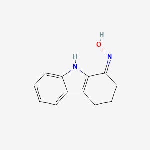 molecular formula C12H12N2O B6058587 2,3,4,9-tetrahydro-1H-carbazol-1-one oxime 