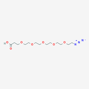 molecular formula C13H25N3O7 B605864 Azido-PEG5-acid CAS No. 1425973-16-5