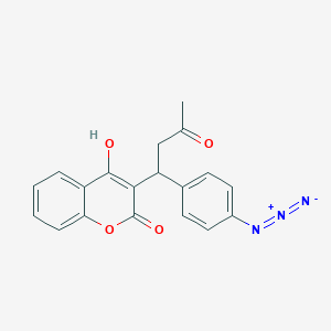 molecular formula C19H15N3O4 B605894 叠氮化华法林 CAS No. 77741-79-8