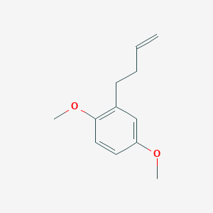 molecular formula C12H16O2 B060591 4-(2,5-Dimethoxyphenyl)-1-butene CAS No. 182132-30-5