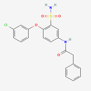 molecular formula C20H17ClN2O4S B605926 BAY-1797 CAS No. 2055602-83-8