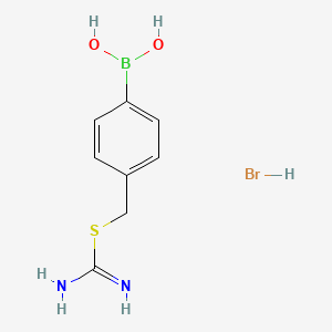 molecular formula C8H12BBrN2O2S B605969 BC 11 氢溴酸盐 CAS No. 443776-49-6