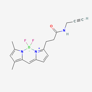 molecular formula C17H18BF2N3O B605988 BDP FL alkyne CAS No. 302795-84-2