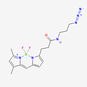 molecular formula C17H21BF2N6O B605990 BDP FL azide CAS No. 1379771-95-5