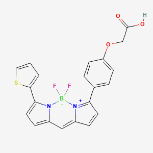 molecular formula C21H15BF2N2O3S B606007 BDP TR carboxylic acid CAS No. 150152-64-0