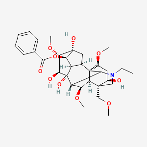molecular formula C32H45NO10 B606023 苯甲酰乌头碱 CAS No. 466-24-0