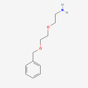 molecular formula C11H17NO2 B606028 苄基-PEG2-胺 CAS No. 1268135-96-1